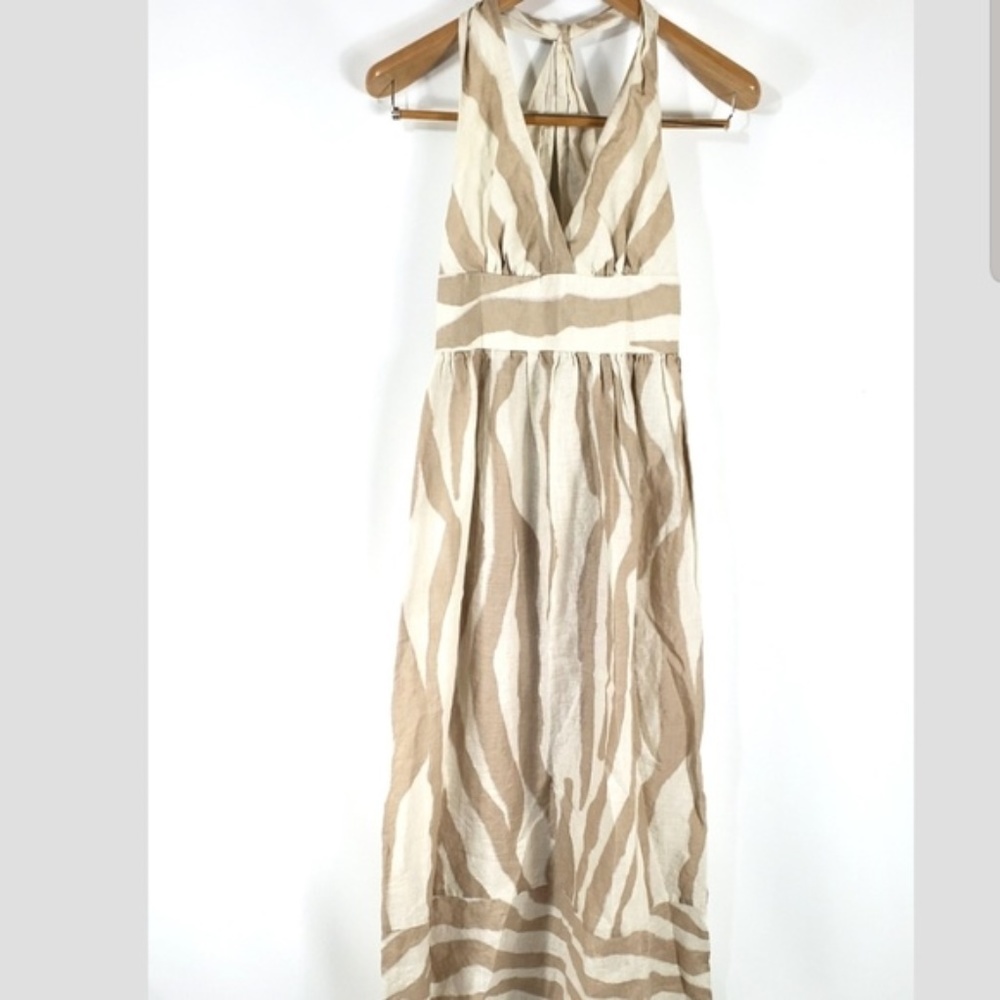 Banana Republic Linen Maxi Dress